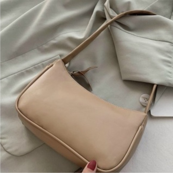 Nude Vegan Leather Baguettes - Picture 3 of 4